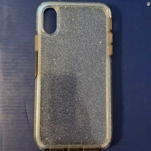 Sparkly Clear Otterbox IPhone XR case